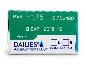 Dailies AquaComfort Plus 30 toric