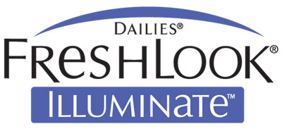 Freshlook Illuminate coloured contact lenses