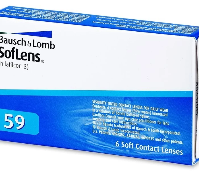 Soflens 59- 6 lenses