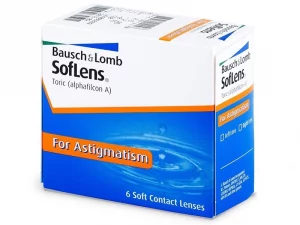 Soflens for astigmatism- 6 lenses