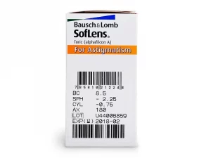 Soflens for astigmatism- 6 lenses