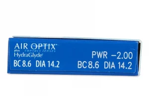 Air Optix Plus HydraGlyde (3 lenses)