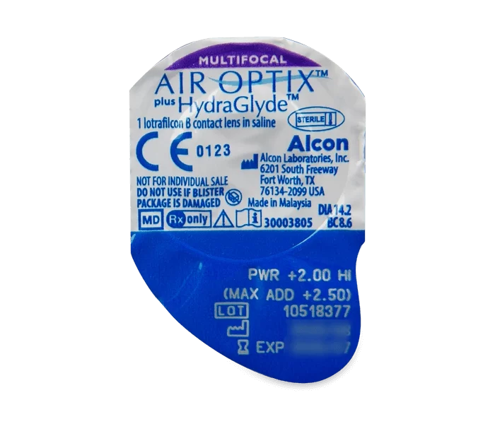 Air Optix Plus HydraGlyde Multifocal (3 lenses)