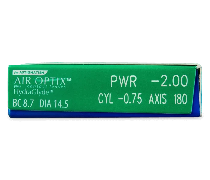 Air Optix Plus HydraGlyde for Astigmatism (3 lenses)