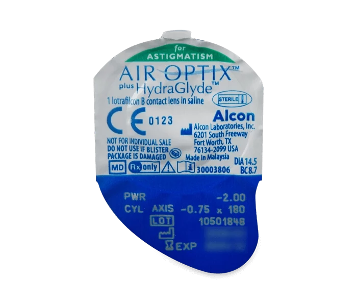 Air Optix Plus HydraGlyde for Astigmatism (3 lenses)