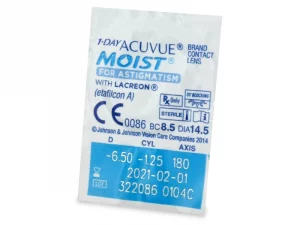 1 Day Acuvue Moist for Astigmatism 30 contacts