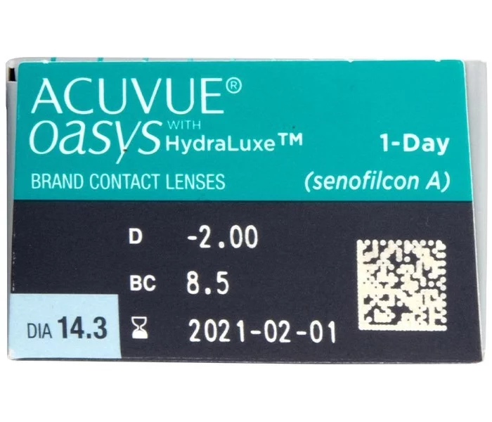 Acuvue Oasys 1 Day 30 contact lens