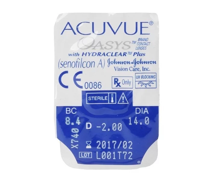 Acuvue Oasys 6 contacts