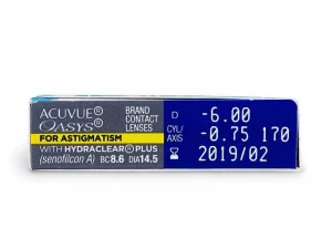 Acuvue Oasys for Astigmatism 6 contact lens