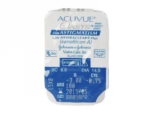 Acuvue Oasys for Astigmatism 6 contacts